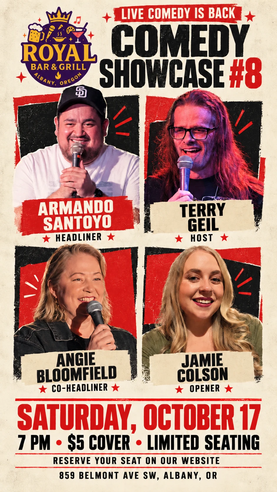 Comedy Showcase #8 poster
